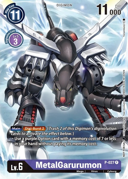 Metalgarurumon (P-027) Promo (Winner Pack Across Time)