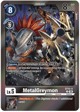 Metalgreymon (ST15-11) Alternative Art GB03
