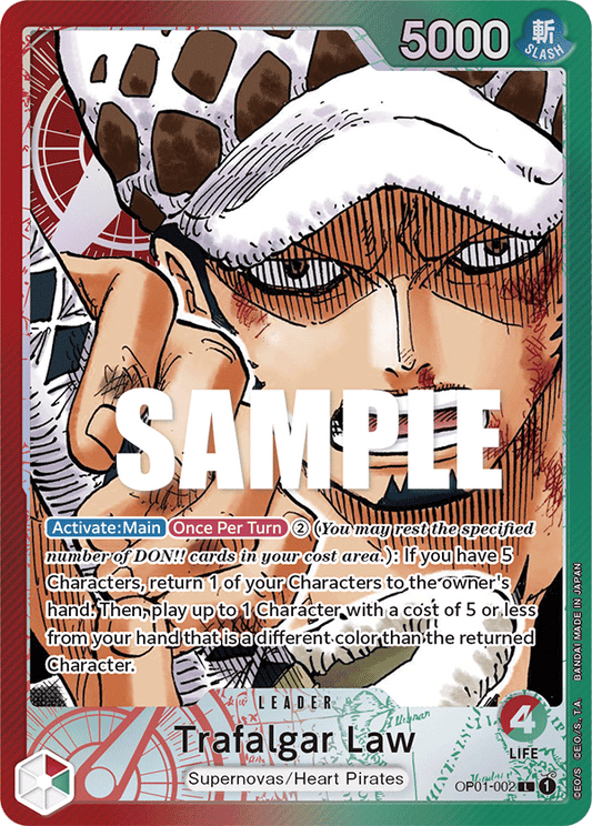 Trafalgar Law (OP01-002) Alternative Art