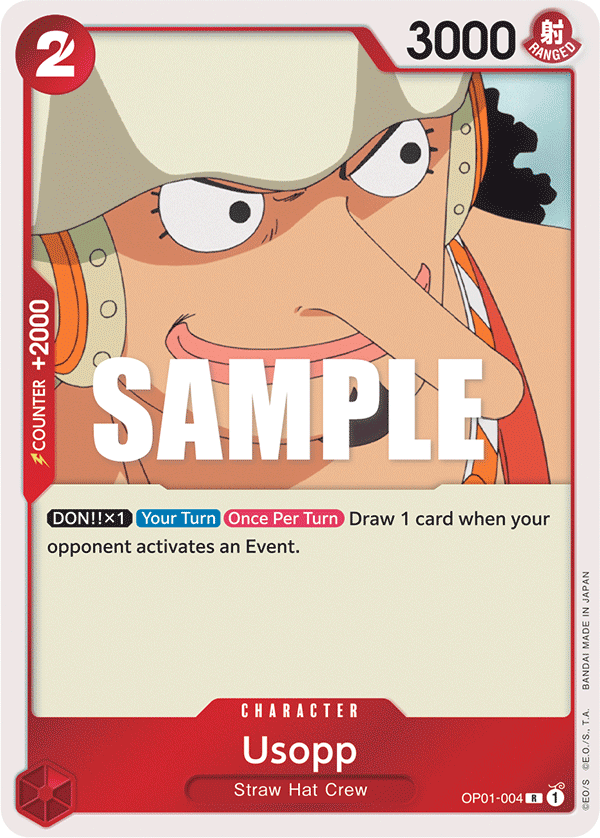 Usopp (OP01-004) Rare