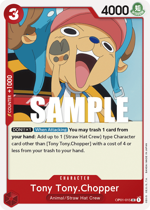 Tony Tony.Chopper (OP01-015) Uncommon