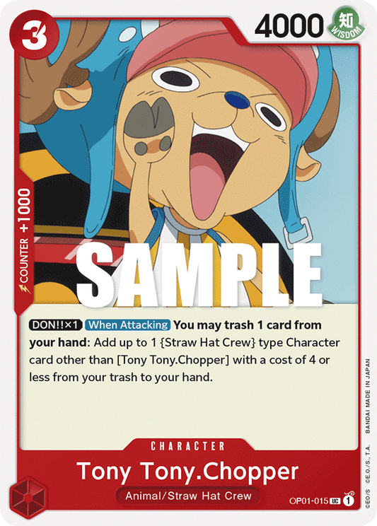 Tony Tony.Chopper (OP01-015) Uncommon