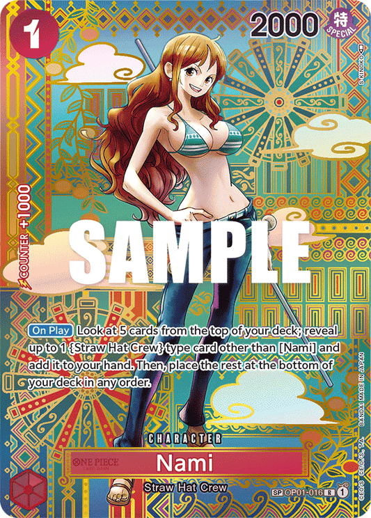 Nami (OP01-016) SP Alternative Art