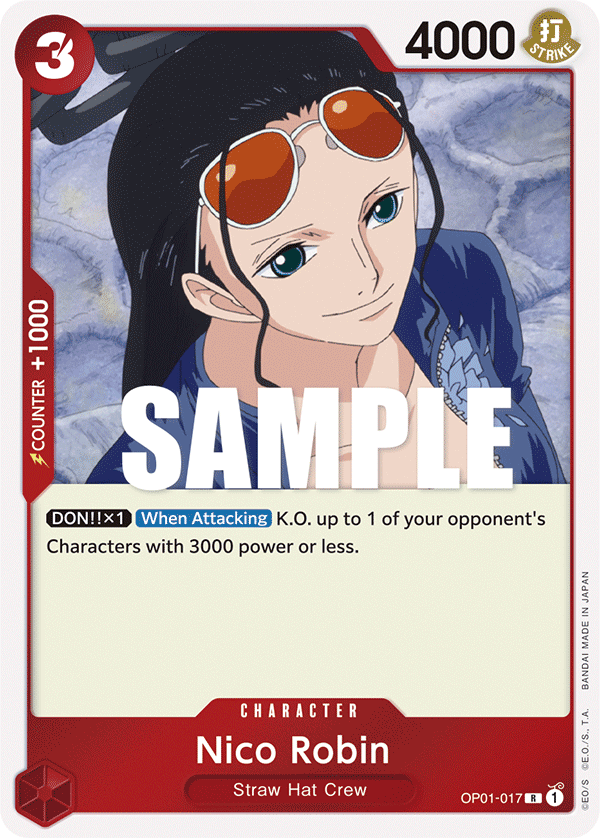 Nico Robin (OP01-017) Rare