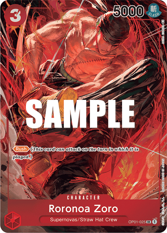 Roronoa Zoro (OP01-025) Alternative Art