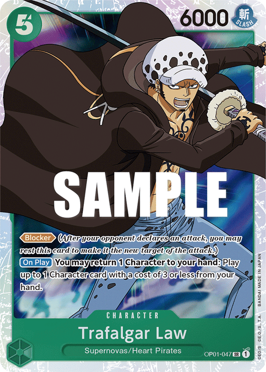 Trafalgar Law (OP01-047) Super Rare