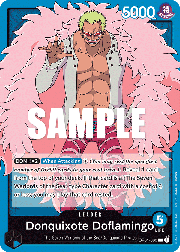 Donquixote Doflamingo (OP01-060) Leader