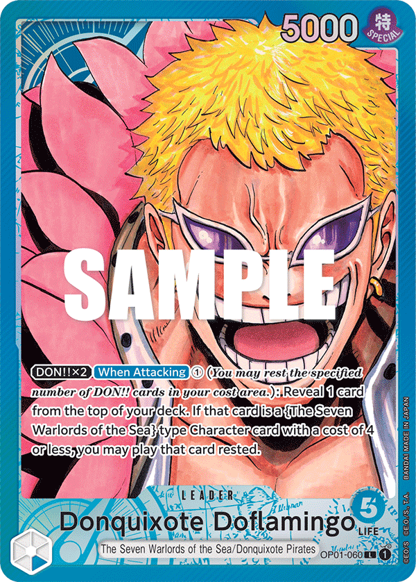 Donquixote Doflamingo (OP01-060) Alternative Art