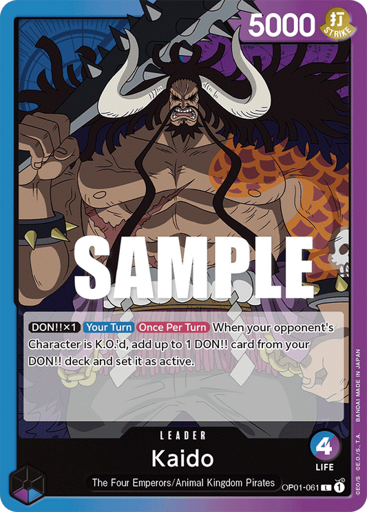 Kaido (OP01-061) Leader