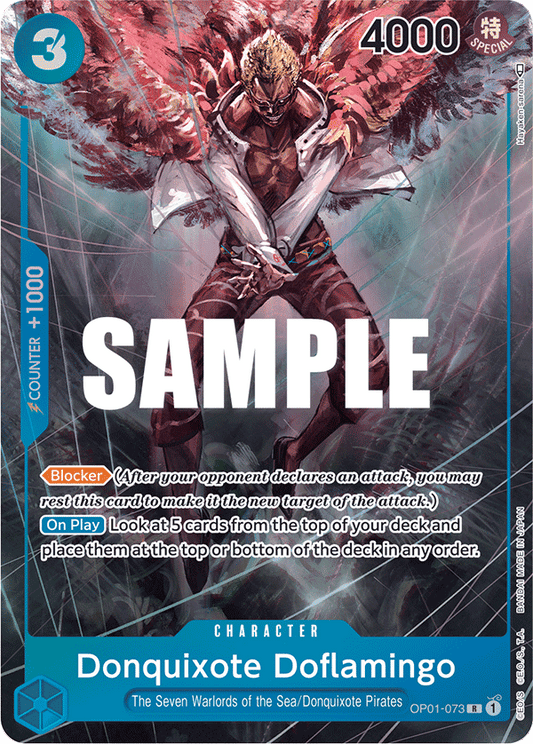 Donquixote Doflamingo (OP01-073) Alternative Art