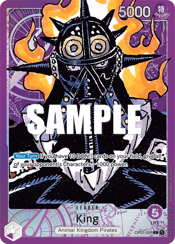 King (OP01-091) Alternative Art