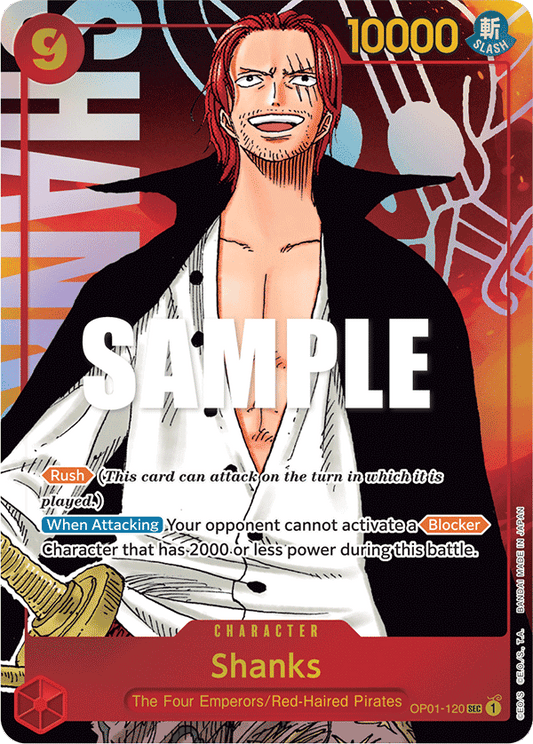 Shanks (OP01-120) Alternative Art