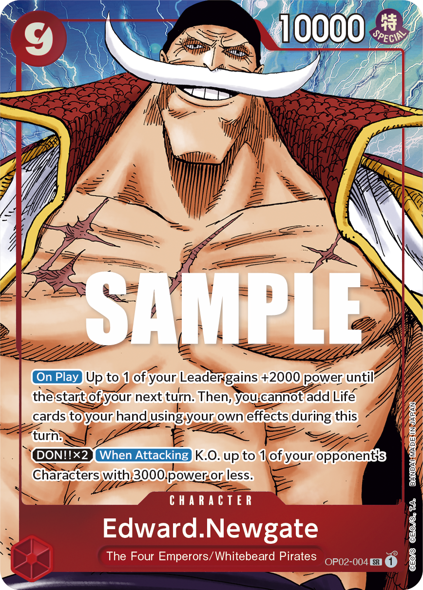 Edward Newgate (OP02-004) Alternative Art