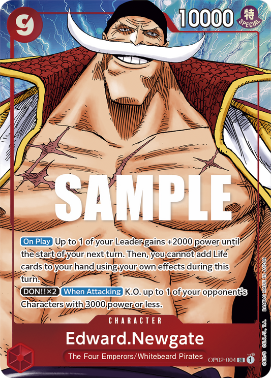 Edward Newgate (OP02-004) Alternative Art