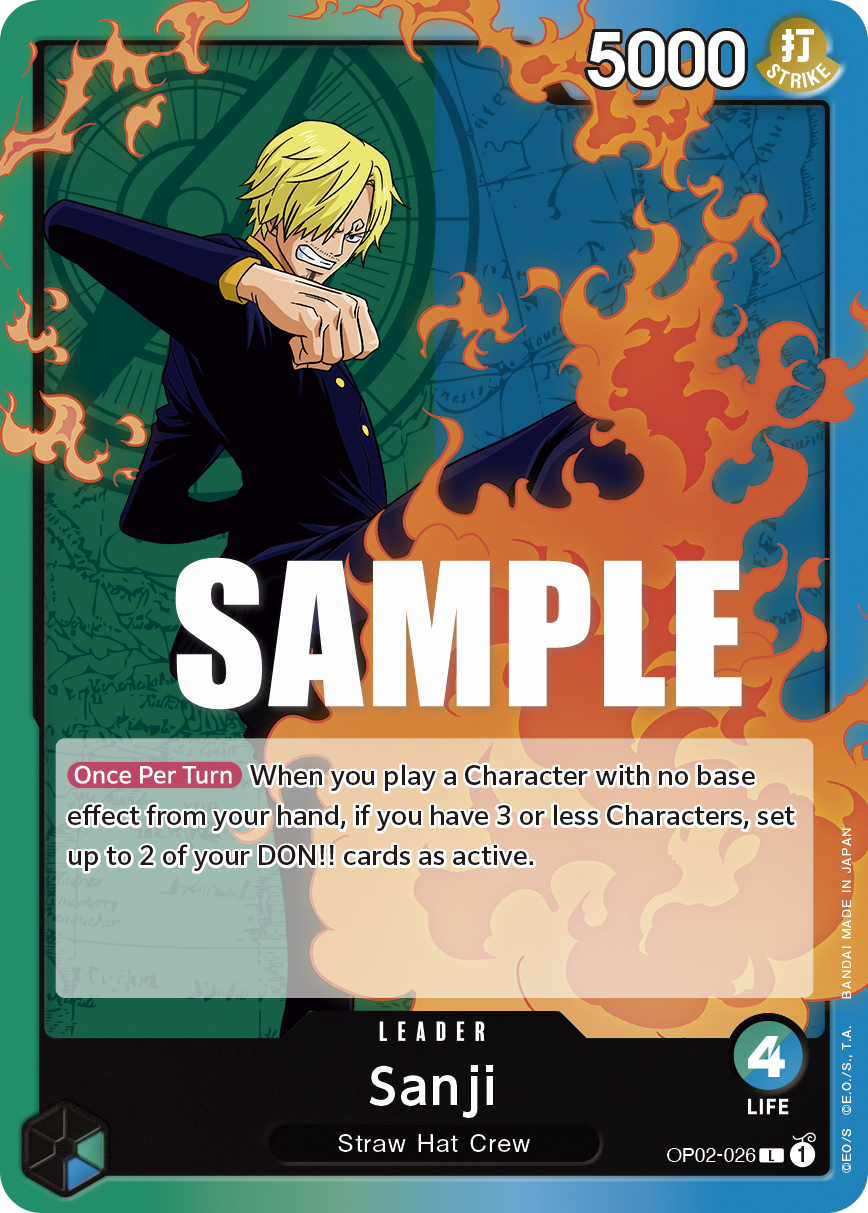 Sanji (OP02-026) Leader