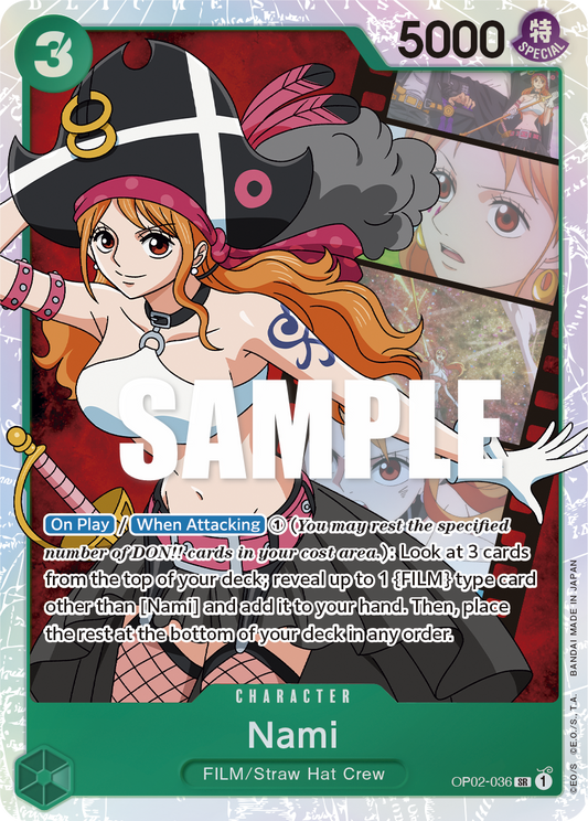 Nami (OP02-036) Super Rare
