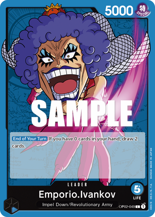 Emporio Ivankov (OP02-049) Leader