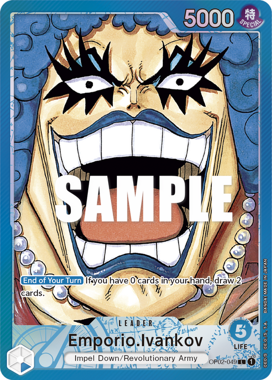 Emporio Ivankov (OP02-049) Alternative Art