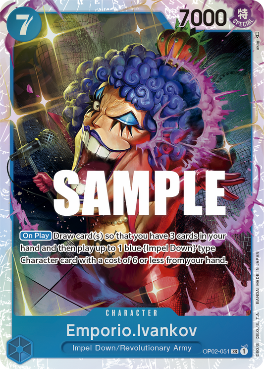 Emporio Ivankov (OP02-051) Super Rare