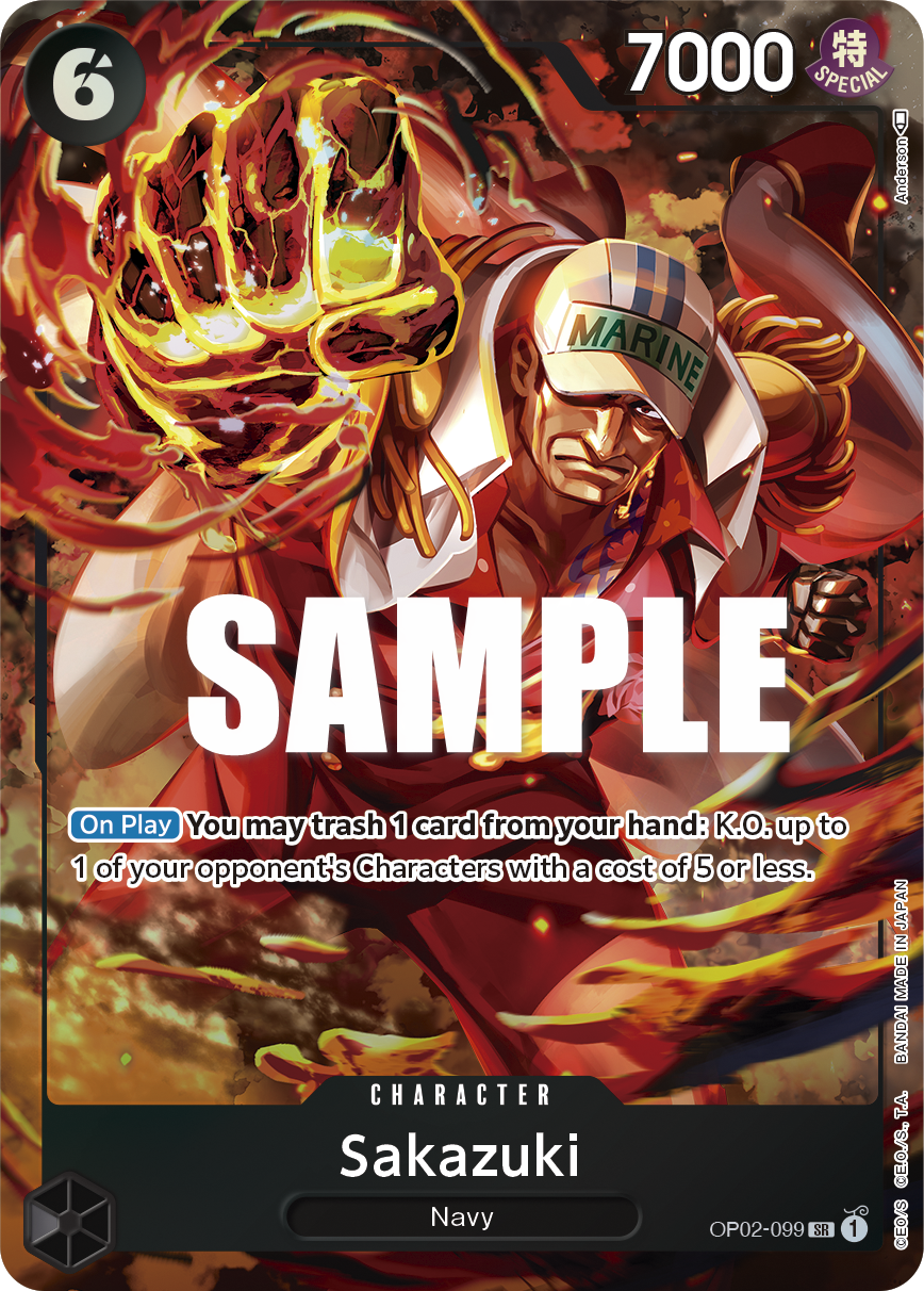 Sakazuki (OP02-099) Alternative Art