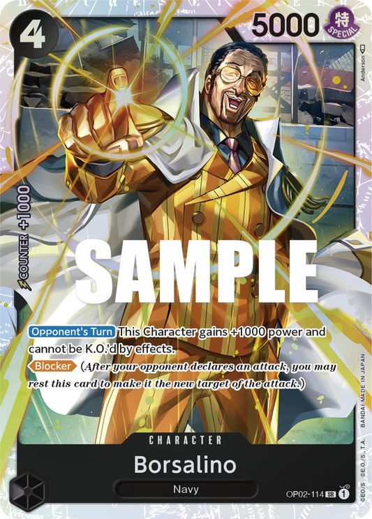 Borsalino (OP02-114) Super Rare