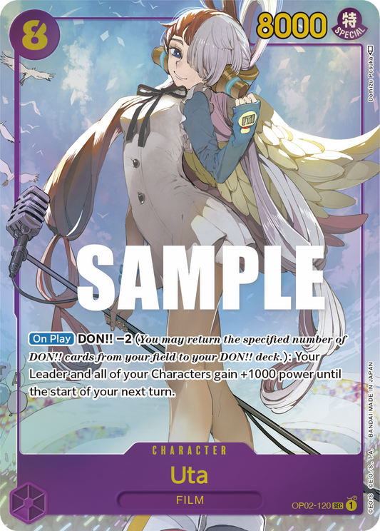 Uta (OP02-120) Alternative Art