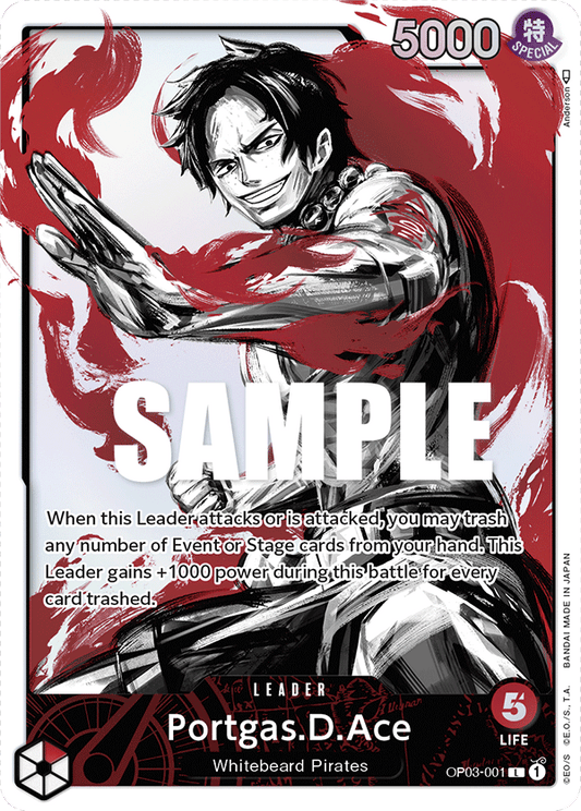 Portgas.D.Ace (OP03-001) Alternative Art