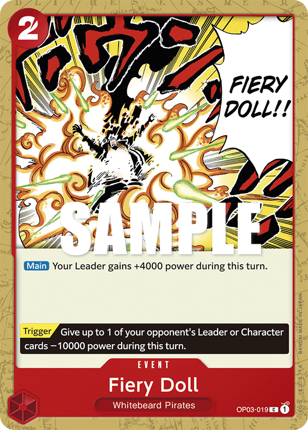 Fiery Doll (OP03-019) Common