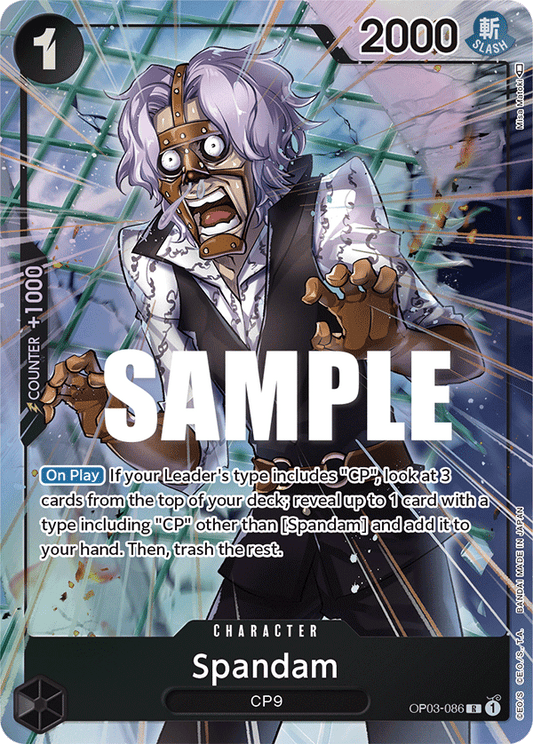 Spandam (OP03-086) Alternative Art