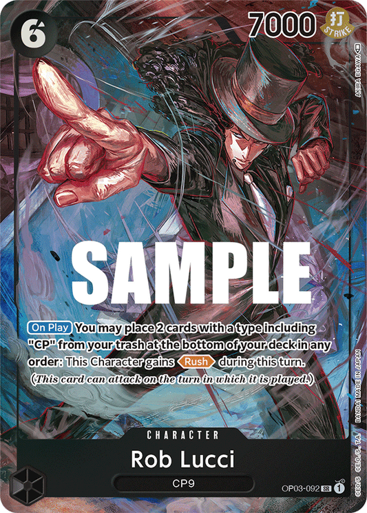 Rob Lucci (OP03-092) Alternative Art