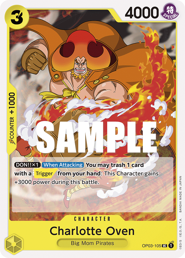 Charlotte Oven (OP03-105) Uncommon