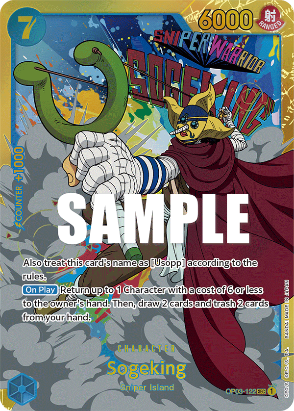 Sogeking (OP03-122) Secret Rare