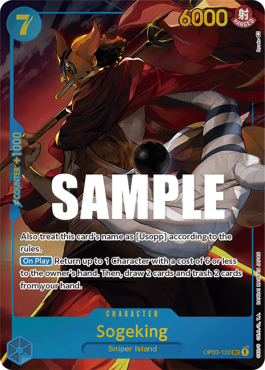 Sogeking (OP03-122) Alternative Art
