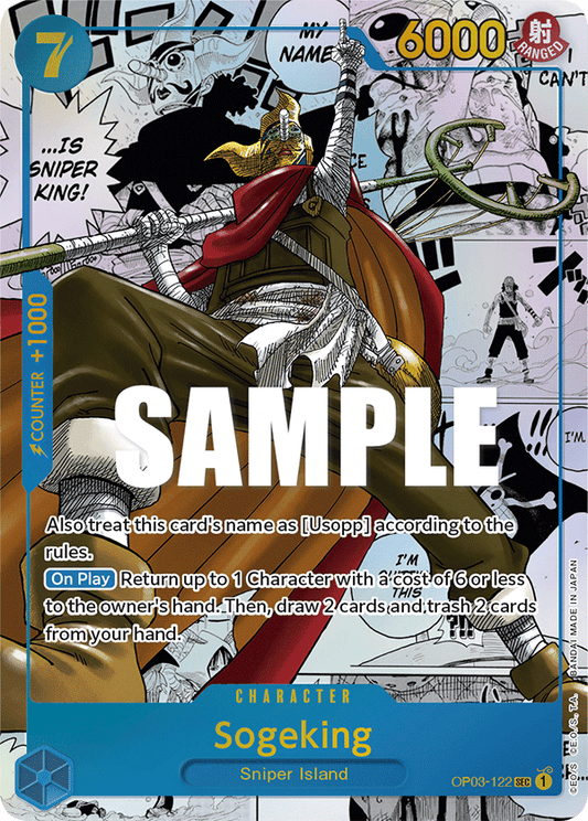 Sogeking (OP03-122) Manga Alternative Art