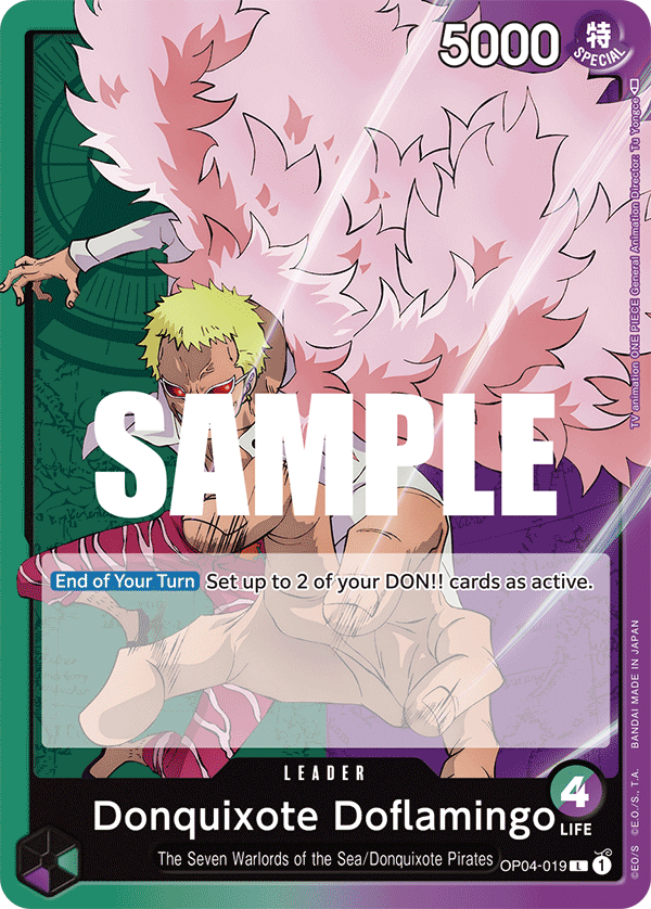 Donquixote Doflamingo (OP04-019) Leader