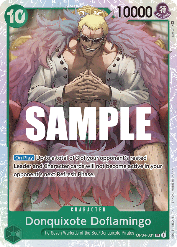 Donquixote Doflamingo (OP04-031) Super Rare