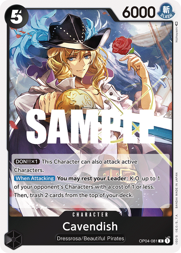 Cavendish (OP04-081) Rare