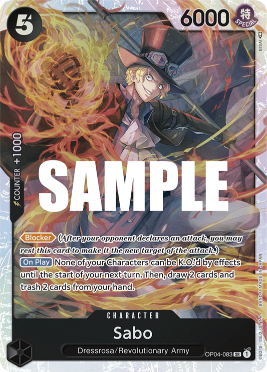 Sabo (OP04-083) Super Rare