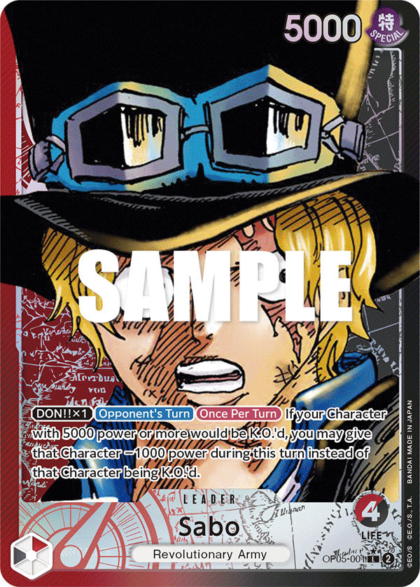 Sabo (OP05-001) Alternative Art