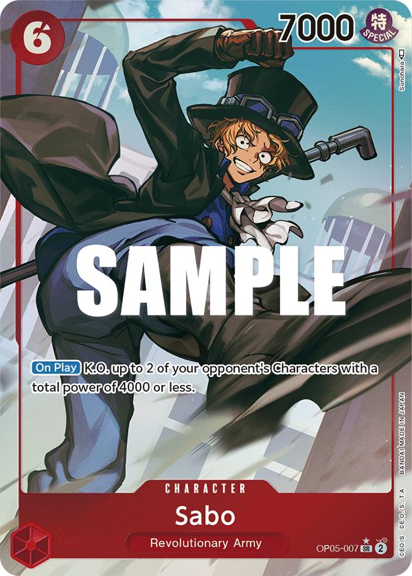 Sabo (OP05-007) Alternative Art