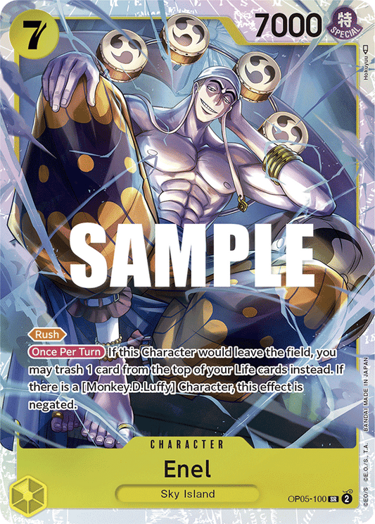 Enel (OP05-100) Super Rare