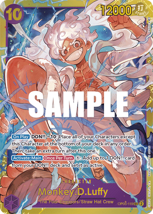 Monkey.D.Luffy (OP05-119) Secret Rare