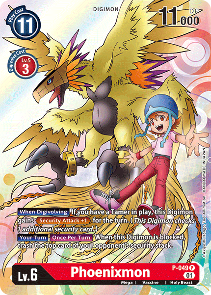 Phoenixmon (P-049) Promo