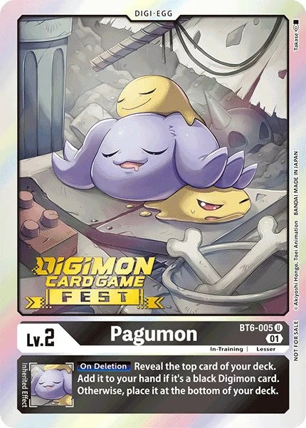 Pagumon (BT6-005) Fest Stamped