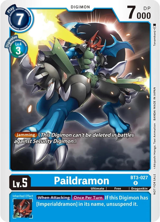 Paildramon (BT3-027) Rare The Beginning Tutorial Deck