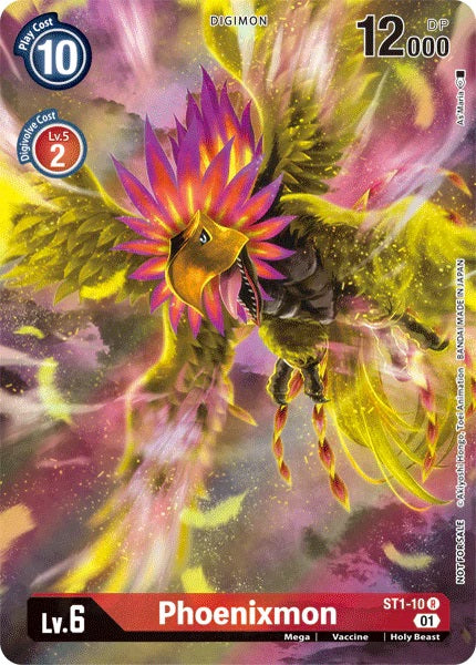 Phoenixmon (ST1-10)-1 Year-Anniversary Topper