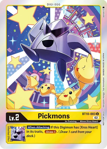 Pickmons (BT10-003) (Official Tournament Pack Vol.8)