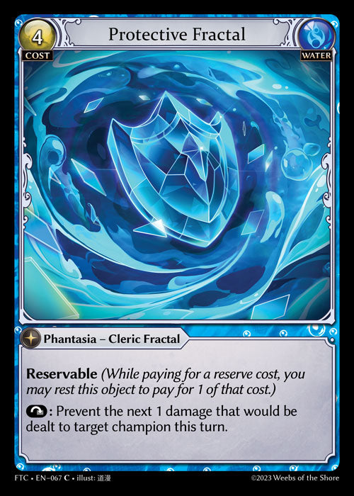 Protective Fractal (Fractured Crown) EN-067 Common