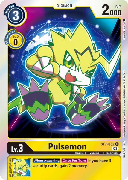 Pulsemon (BT7-032) (Official Tournament Pack Vol.11)