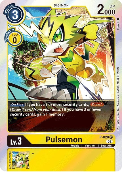 Pulsemon (P-028) Double Diamond Pre-Release